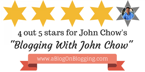 4 out 5 stars for John Chow