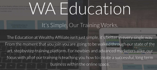 wealthy affiliate training