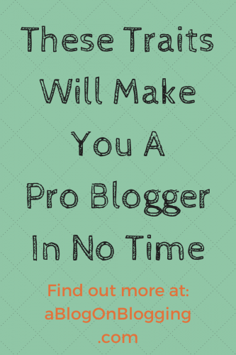 These Traits Will Make You A Pro Blogger In No Time
