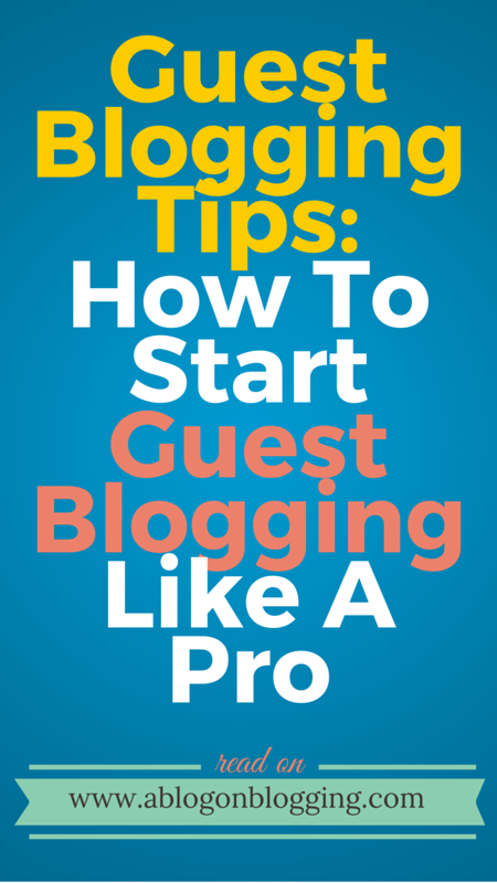 Guest Blogging Tips