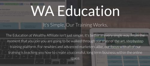 Wealthy Affiliate Education