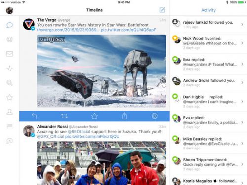 twitter client ios