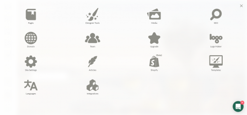 ucraft icons and elements