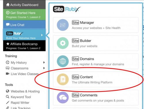 SiteContent Review