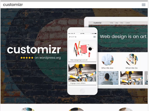 Customizr theme wordpress