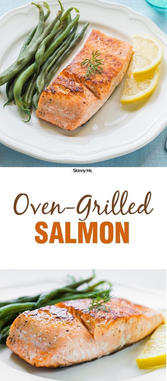 The Oven-Grilled Salmon