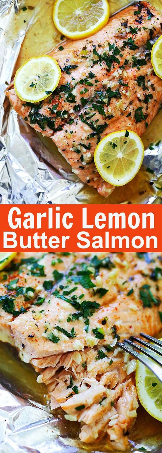 The Garlic, Lemon & Butter Salmon