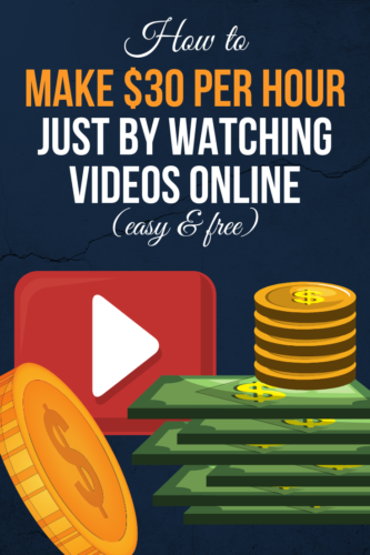 how to make $30 per hour watching videos