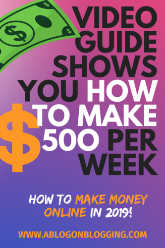 how to make money online in 2019