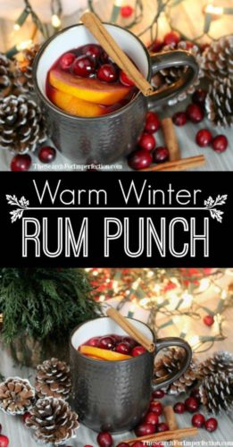 The Warm Winter Rum Punch