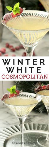 The Winter White Cosmopolitan