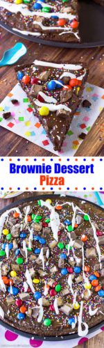 Brownie Dessert Pizza
