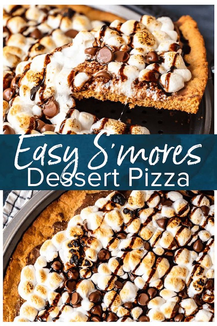 S'Mores Dessert Pizza Recipe