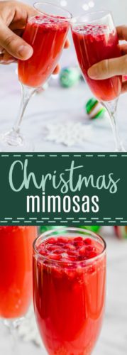 Special Christmas Mimosas Recipe