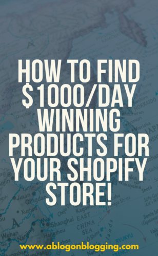 How To Find $1000/day Winning Products For Your Shopify Store!