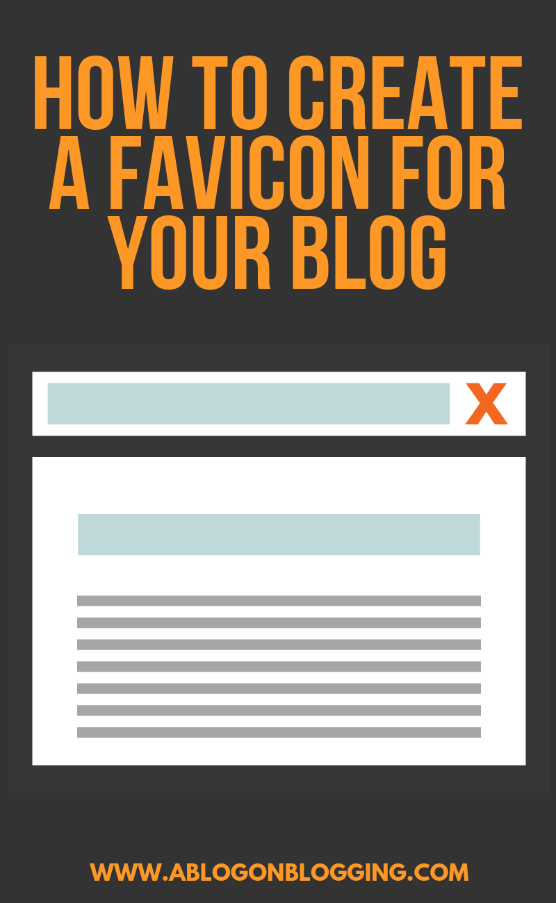 How To Create A Favicon for Your Blog