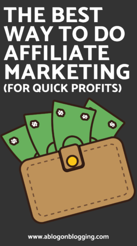 the best way to do affiliate marketing